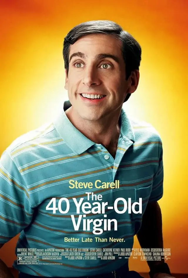 فیلم باکره چهل ساله (The 40-Year-Old Virgin) پوستر