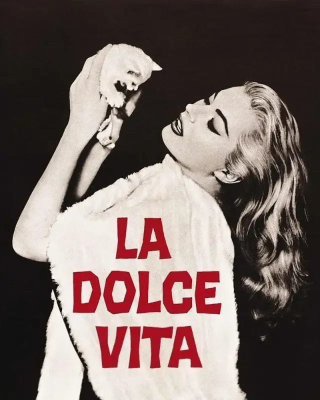 فیلم زندگی شیرین (La Dolce Vita) پوستر