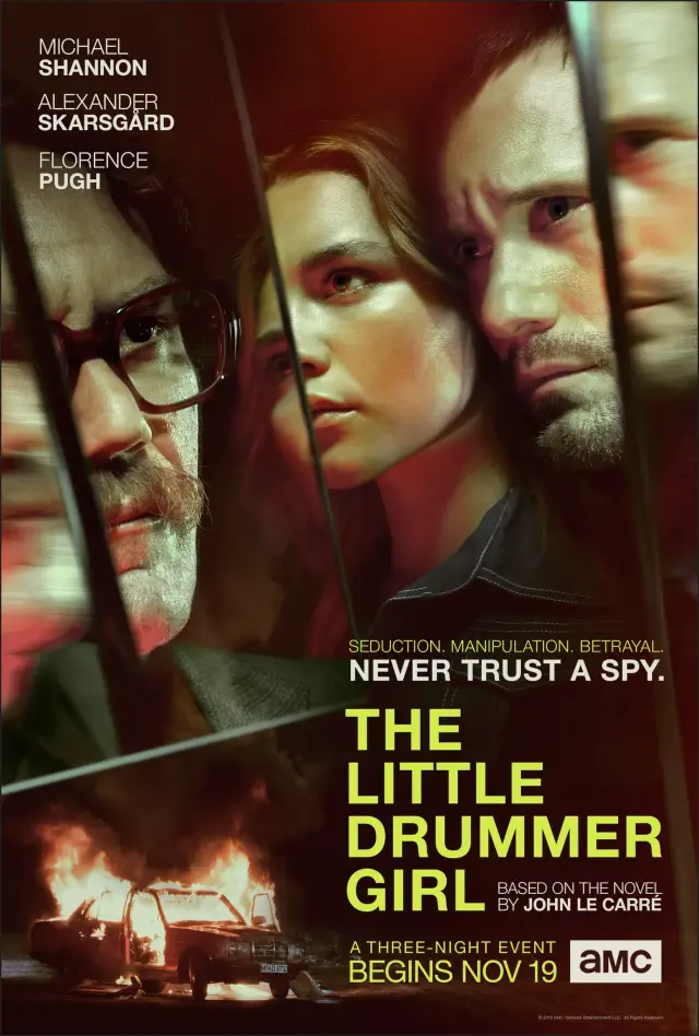 سریال دخترک درامر (The Little Drummer Girl) پوستر