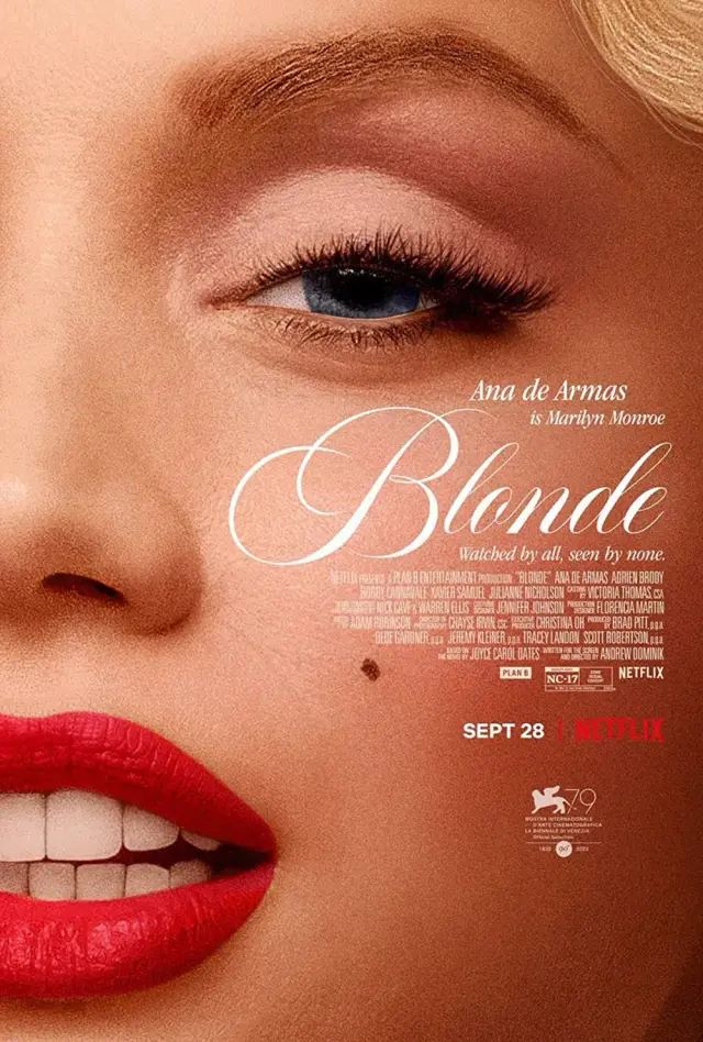 فیلم بلوند (Blonde) پوستر