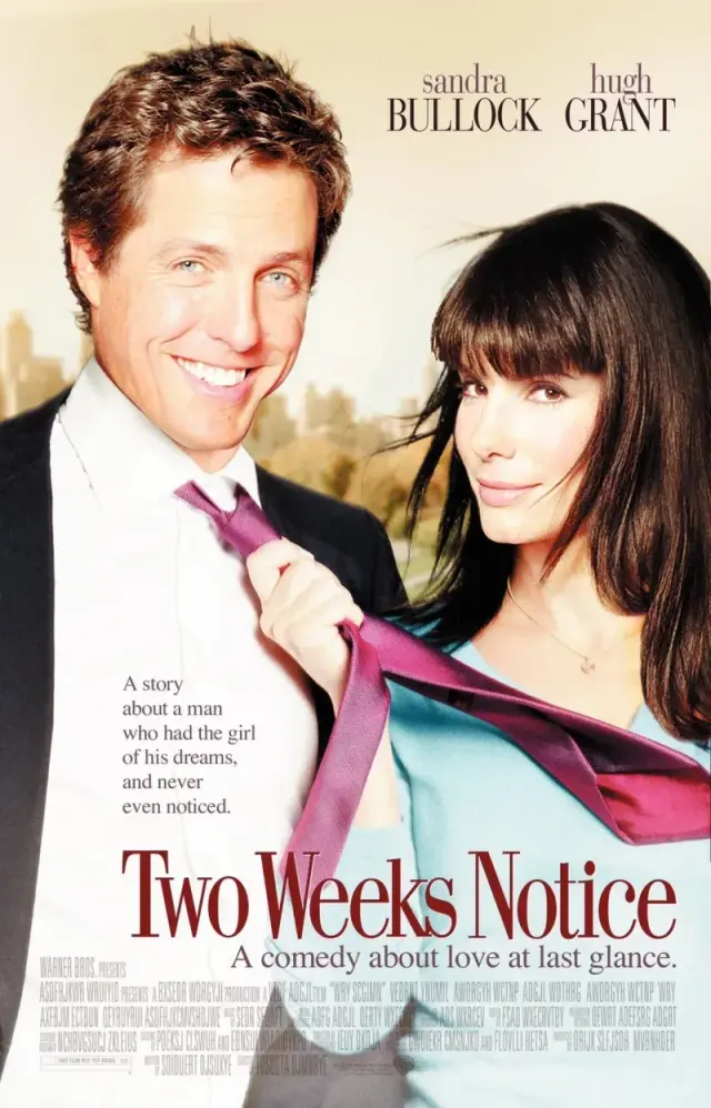فیلم مهلت دو هفته ای (Two Weeks Notice) پوستر