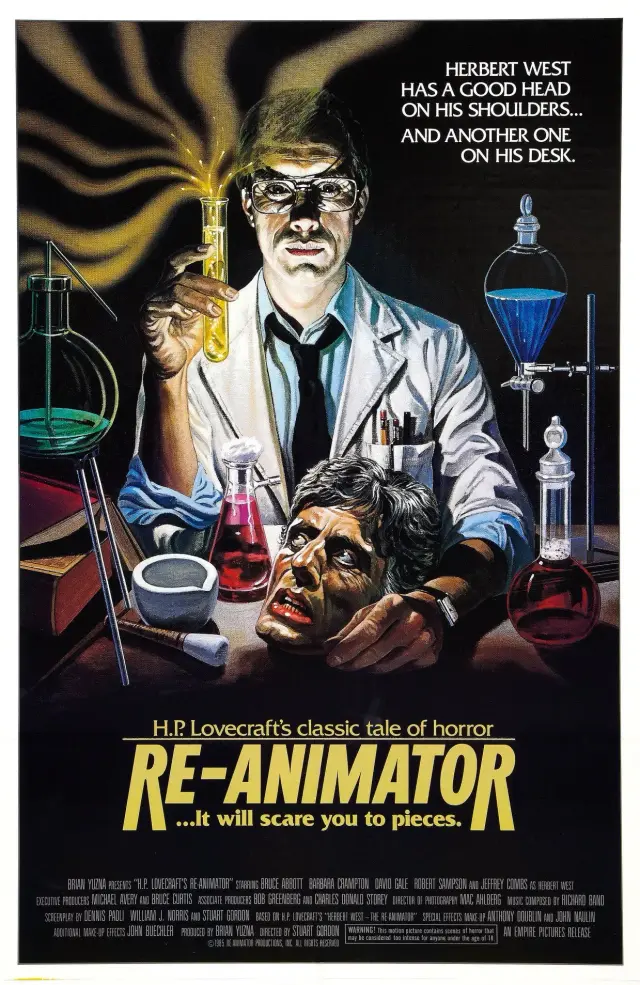 فیلم احیاگر (Re-Animator) پوستر