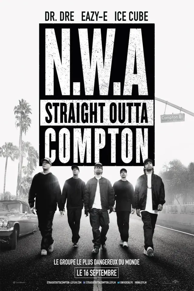 فیلم مستقیم از کامپتن (Straight Outta Compton) پوستر