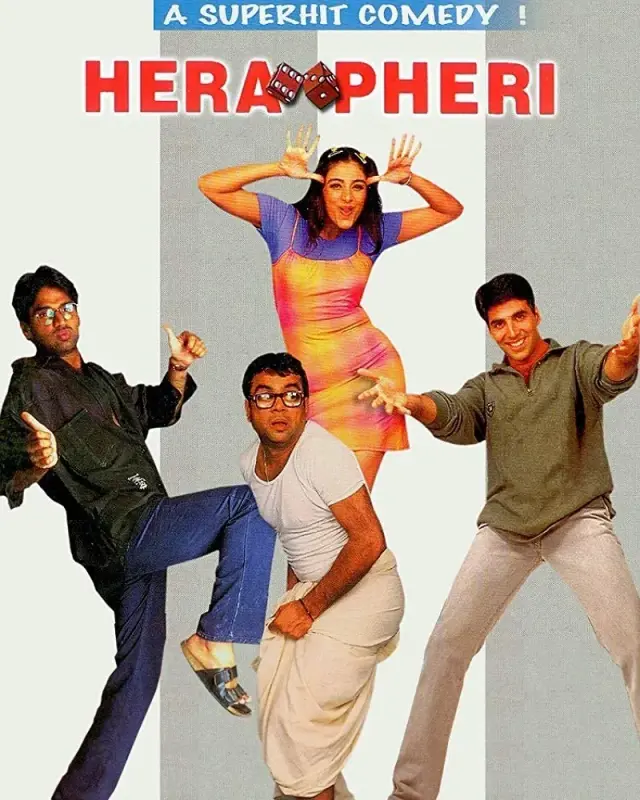 فیلم سه نخاله (Hera Pheri) پوستر
