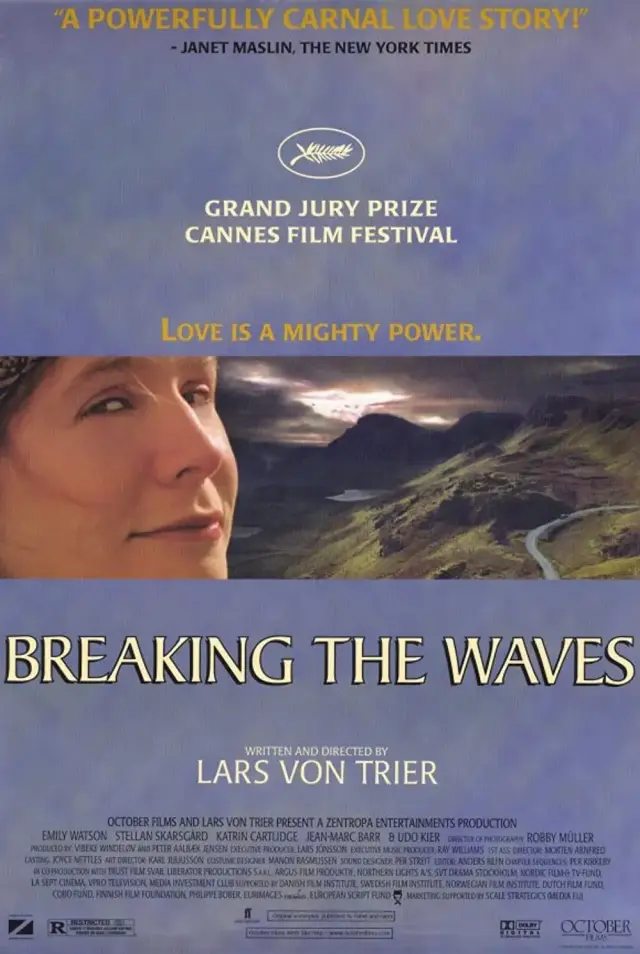 فیلم شکستن امواج (Breaking the Waves) پوستر