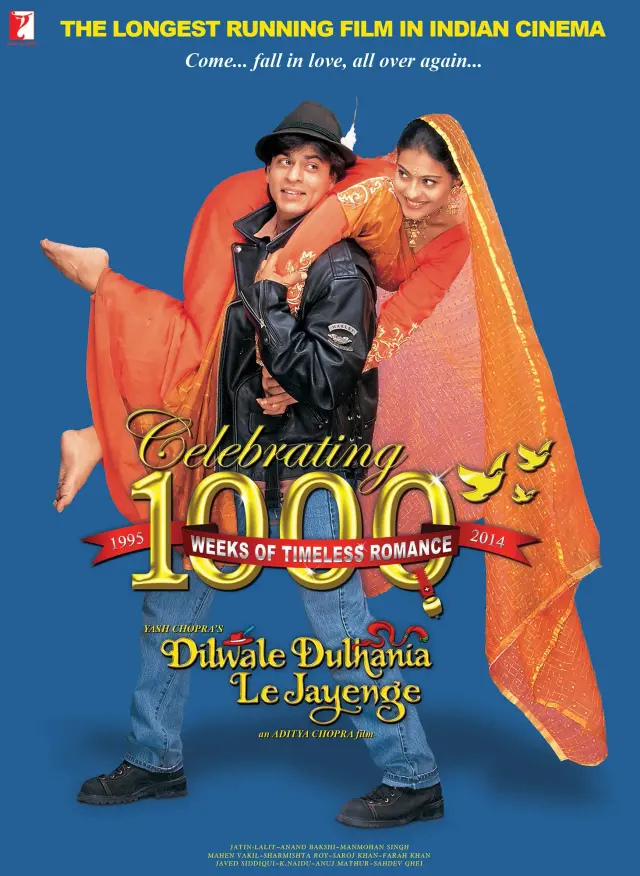فیلم داماد عاشق عروس را میبرد (Dilwale Dulhania Le Jayenge) پوستر