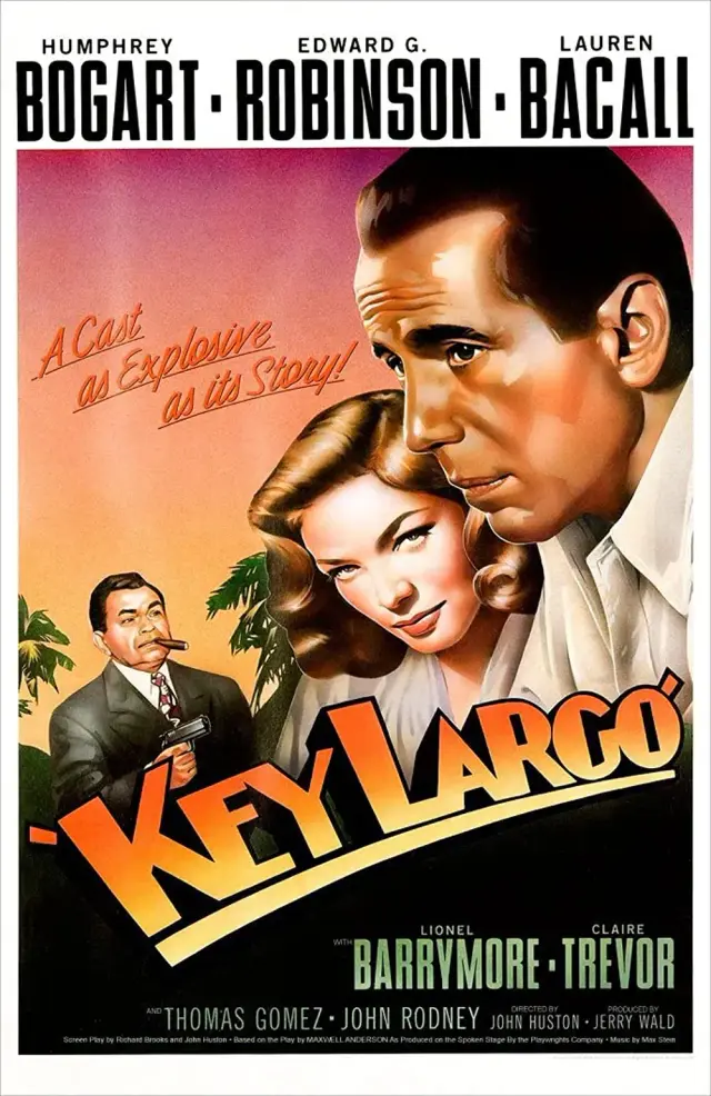 فیلم کی لارگو (Key Largo) پوستر