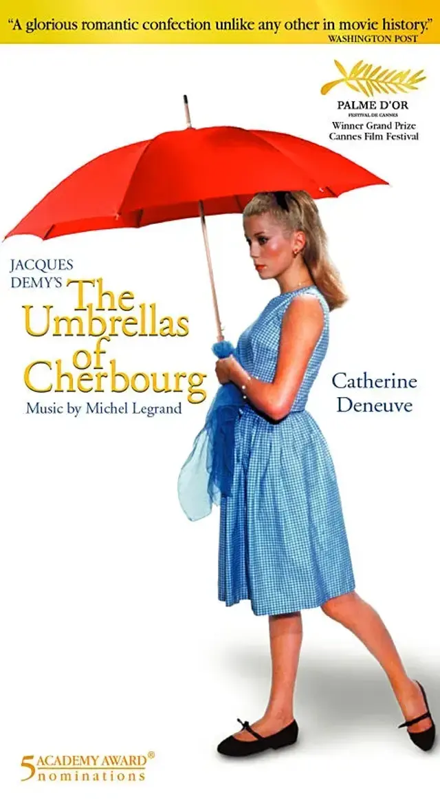 فیلم چترهای شربورگ (The Umbrellas of Cherbourg) پوستر