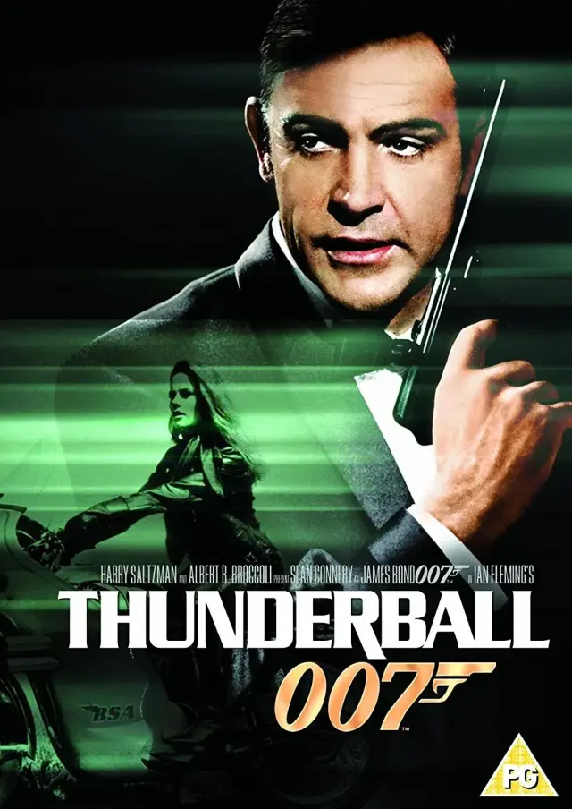 فیلم گلوله آتشین (Thunderball) پوستر