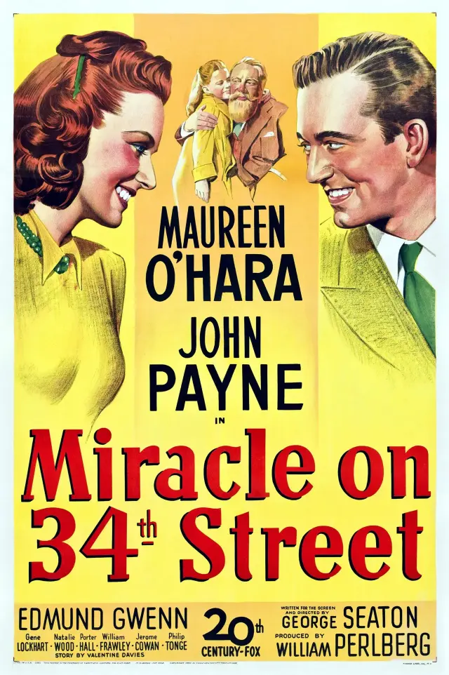فیلم معجزه در خیابان سی و چهارم (Miracle on 34th Street) پوستر