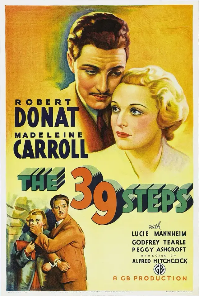 فیلم 39 پله (The 39 Steps) پوستر
