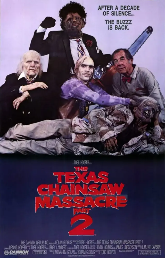 فیلم کشتار با اره برقی در تگزاس 2 (The Texas Chainsaw Massacre 2) پوستر