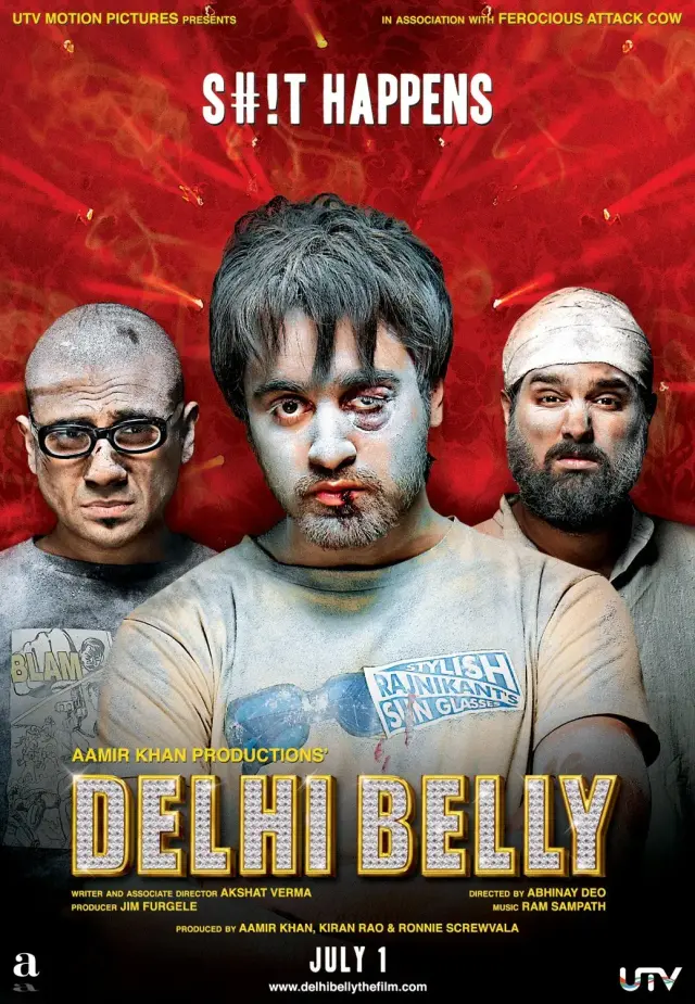 فیلم دهلی بلی  (Delhi Belly) پوستر