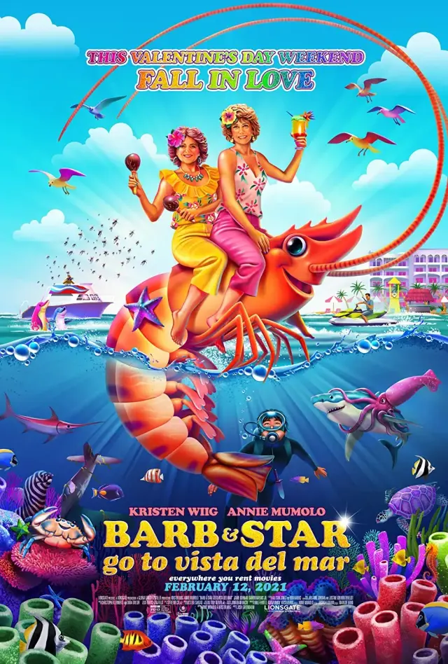 فیلم بارب و استار به ویستا دل‌ مار می روند (Barb and Star Go to Vista Del Mar) پوستر