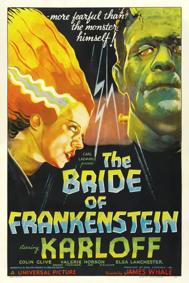 فیلم عروس فرانکنشتاین (Bride of Frankenstein) پوستر