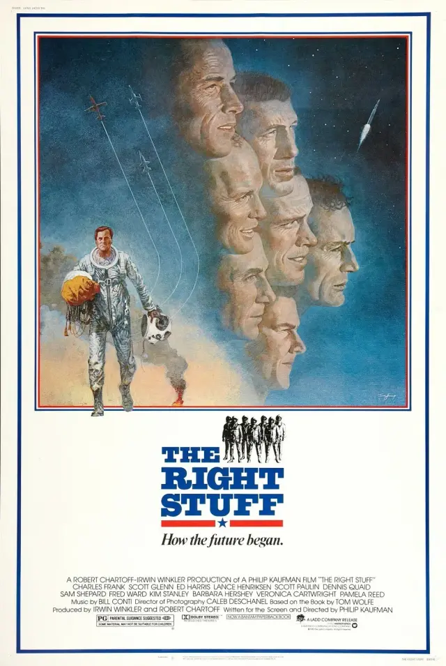 فیلم مردان واقعی (The Right Stuff) پوستر