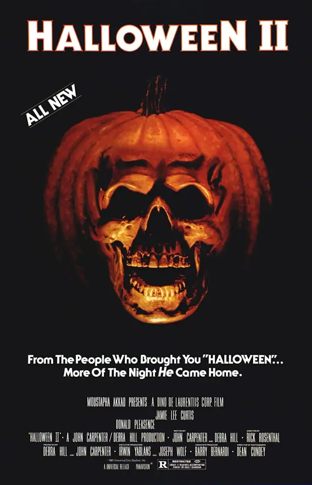 فیلم هالووین 2 (Halloween II) پوستر