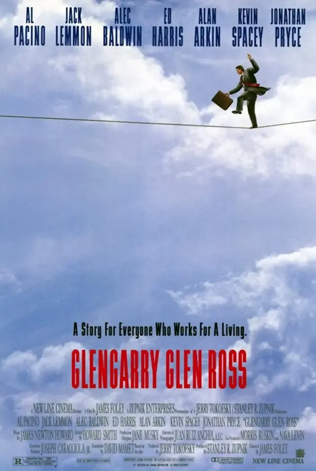 فیلم گلن گری گلن راس (Glengarry Glen Ross) پوستر