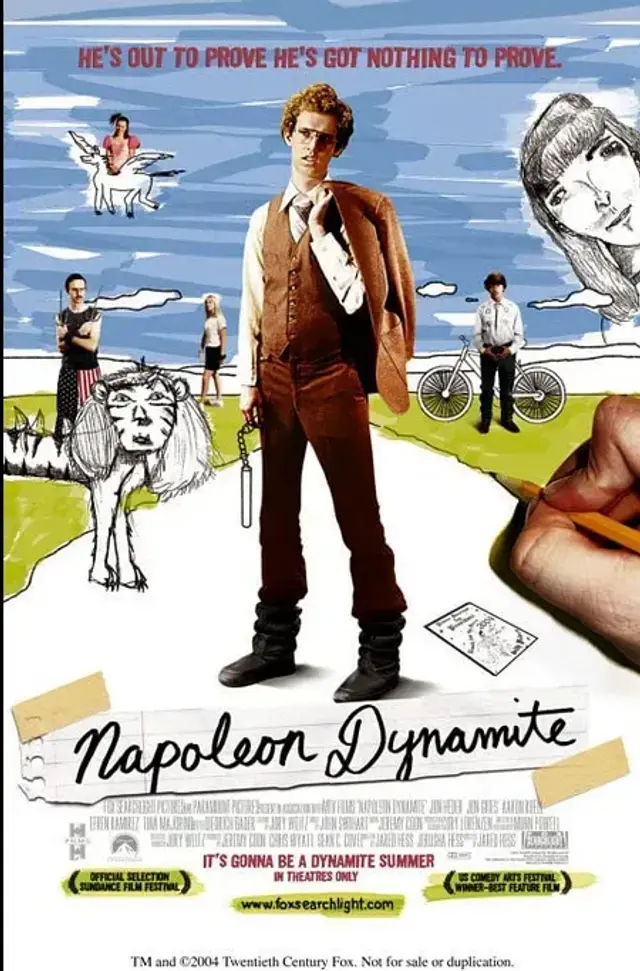 فیلم ناپلئون دینامیت (Napoleon Dynamite) پوستر