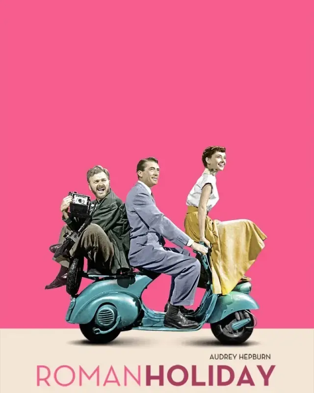 فیلم تعطیلات رمی (Roman Holiday) پوستر