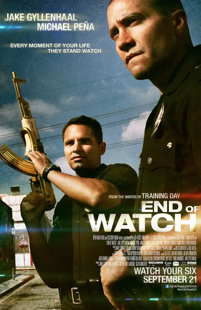 فیلم پایان کشیک (End of Watch) پوستر