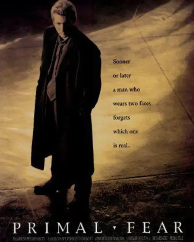 فیلم ترس کهن (Primal Fear) پوستر