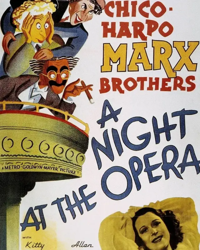 فیلم یک شب در اپرا (A Night at the Opera) پوستر