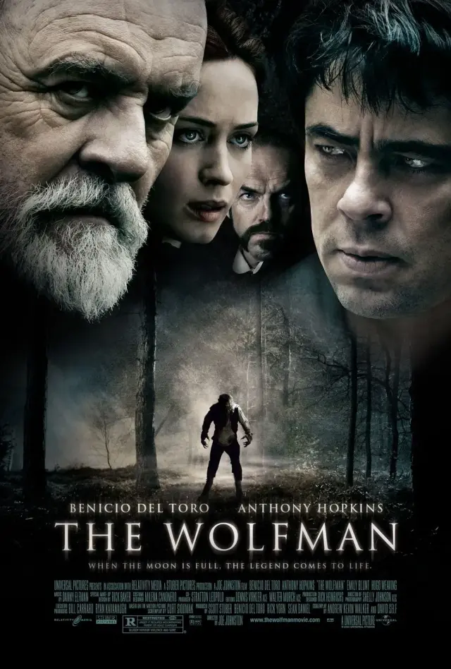فیلم مرد گرگ‌ نما (The Wolfman) پوستر
