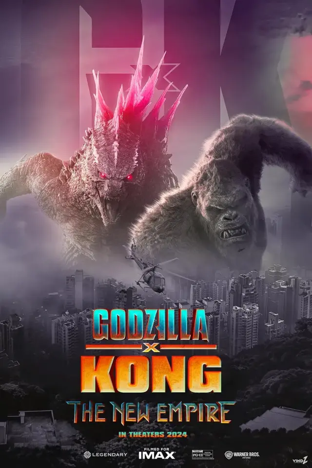 فیلم گودزیلا در برابر کونگ: امپراتوری جدید (Godzilla x Kong: The New Empire) پوستر