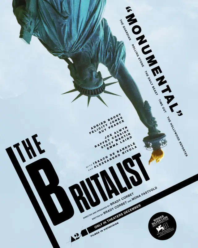 فیلم بروتالیست (The Brutalist) پوستر