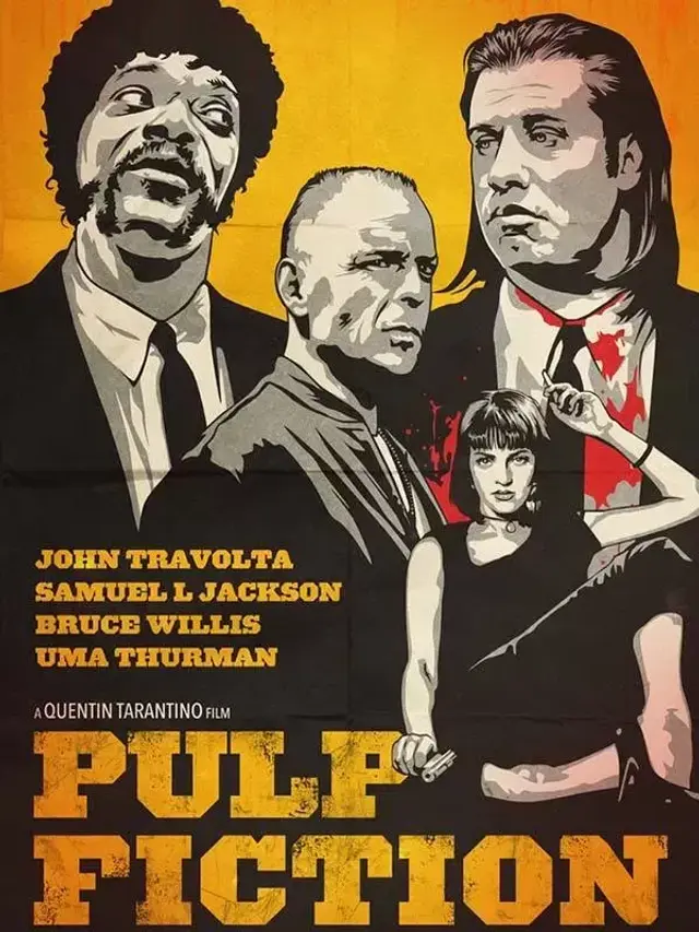 فیلم داستان عامه پسند (Pulp Fiction) پوستر