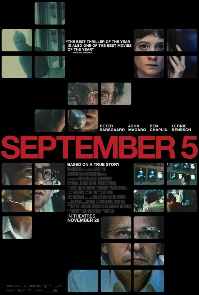 فیلم ۵ سپتامبر (September 5) پوستر