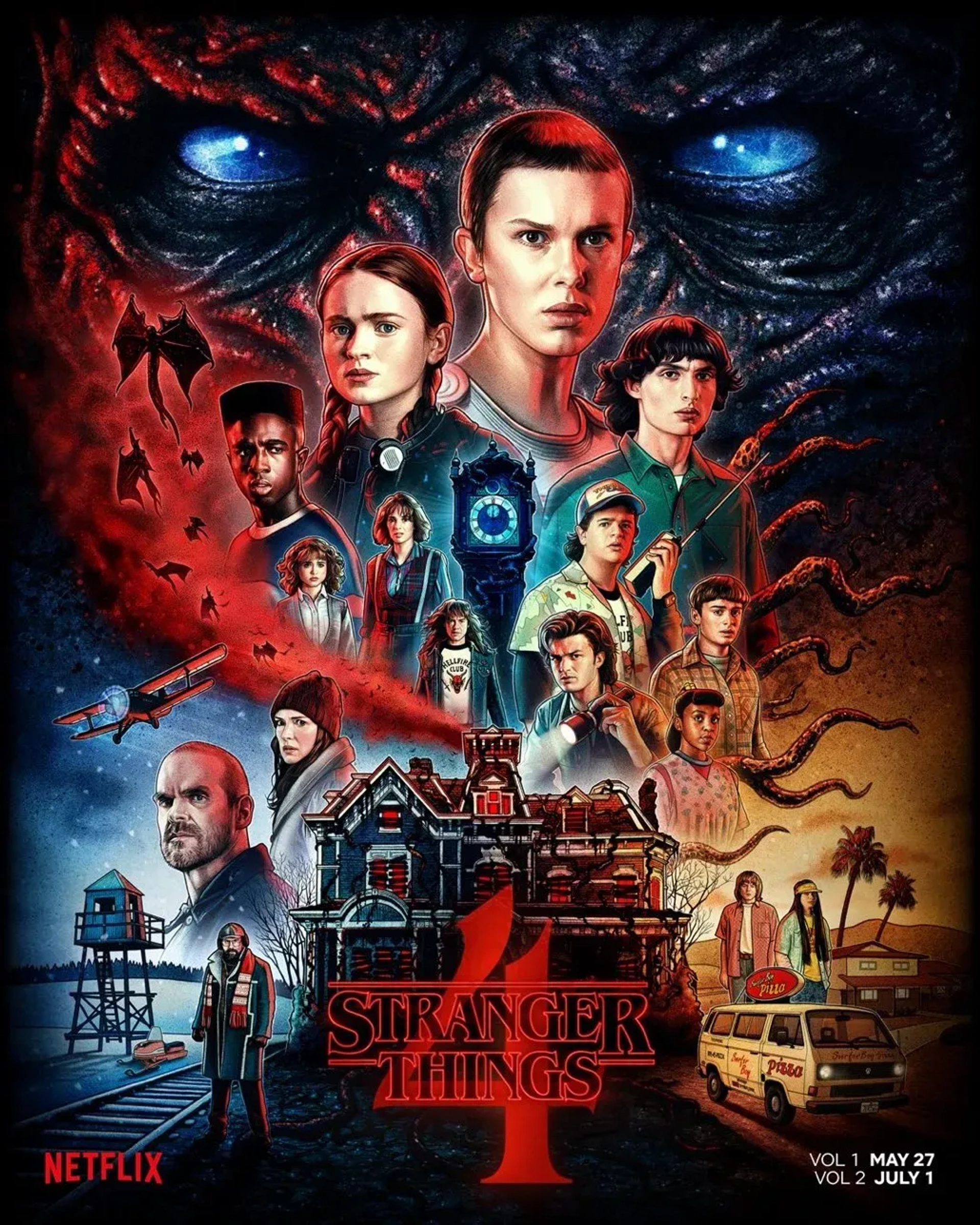 قسمت چهار فصل پنج سریال اتفاقات عجیب (Stranger Things) 2016