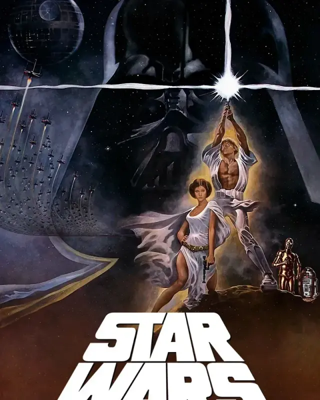 فیلم جنگ ستارگان 4 امیدی تازه (Star Wars: Episode IV - A New Hope) پوستر