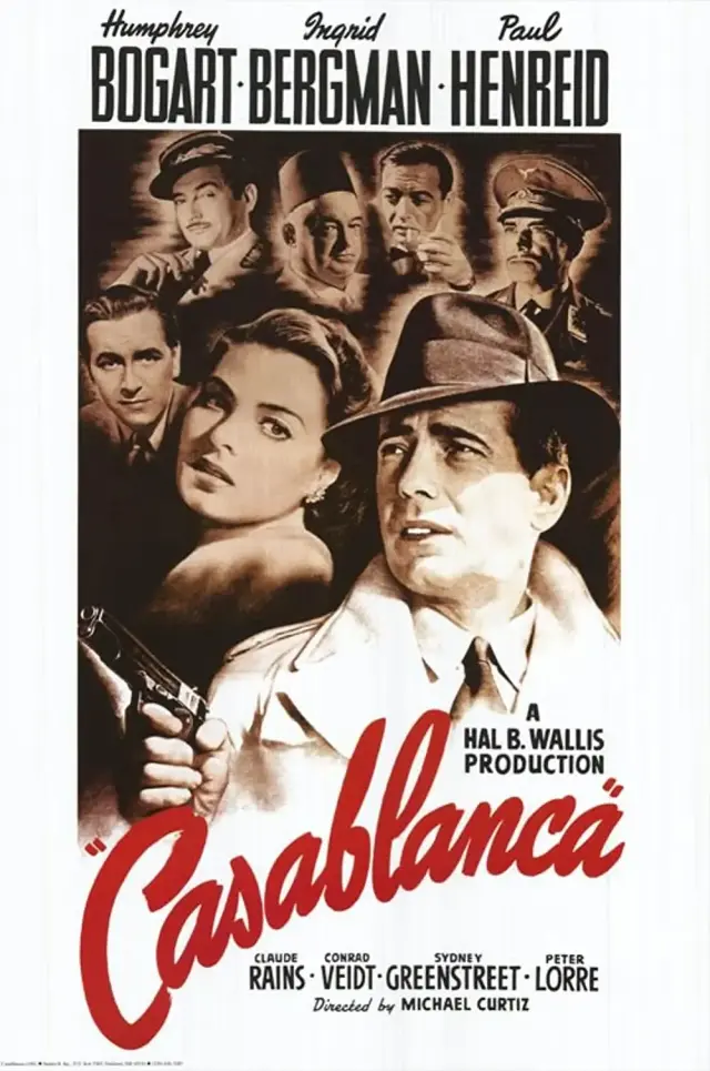 فیلم کازابلانکا (Casablanca) پوستر