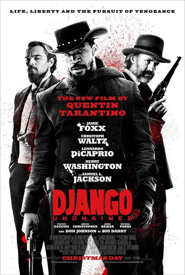 فیلم جانگوی رها از بند (Django Unchained) پوستر
