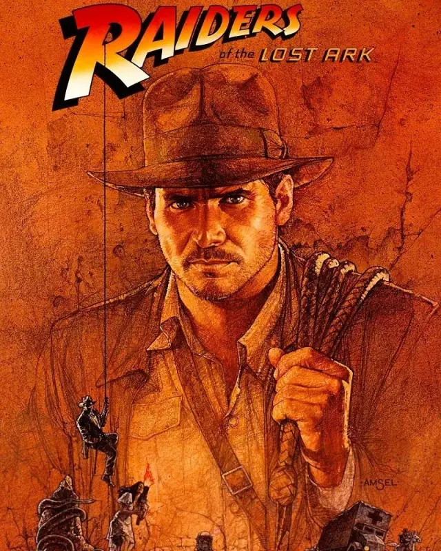 فیلم ایندیانا جونز: مهاجمان صندوقچه گمشده (Raiders of the Lost Ark) پوستر