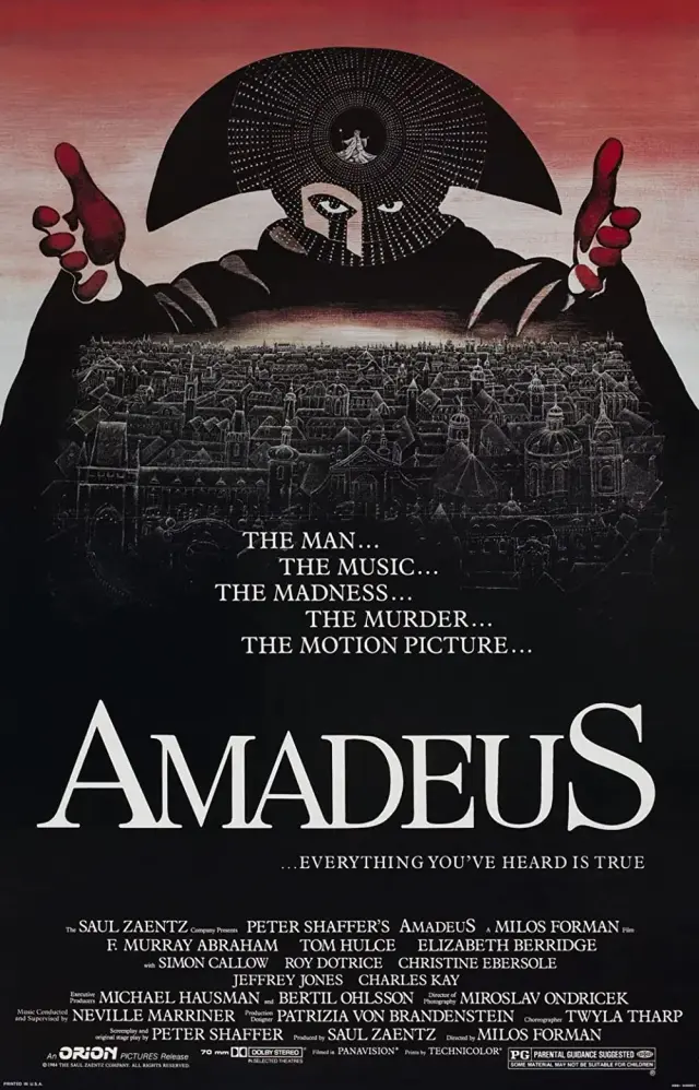 فیلم آمادئوس (Amadeus) پوستر