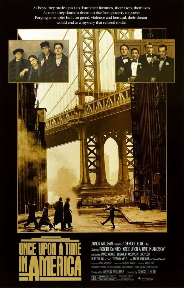 فیلم روزی روزگاری در آمریکا (Once Upon a Time in America) پوستر