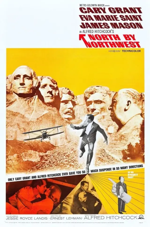 فیلم شمال از شمال غربی (North by Northwest) پوستر