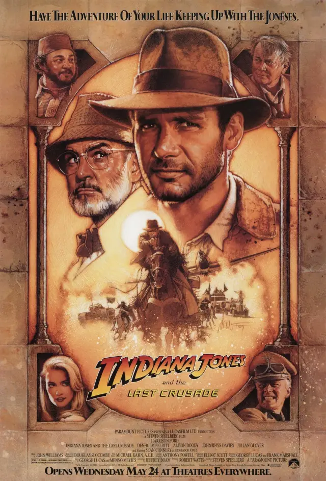 فیلم ایندیانا جونز و آخرین جنگ صلیبی (Indiana Jones and the Last Crusade) پوستر