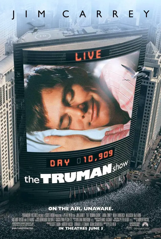 فیلم نمایش ترومن (The Truman Show) پوستر