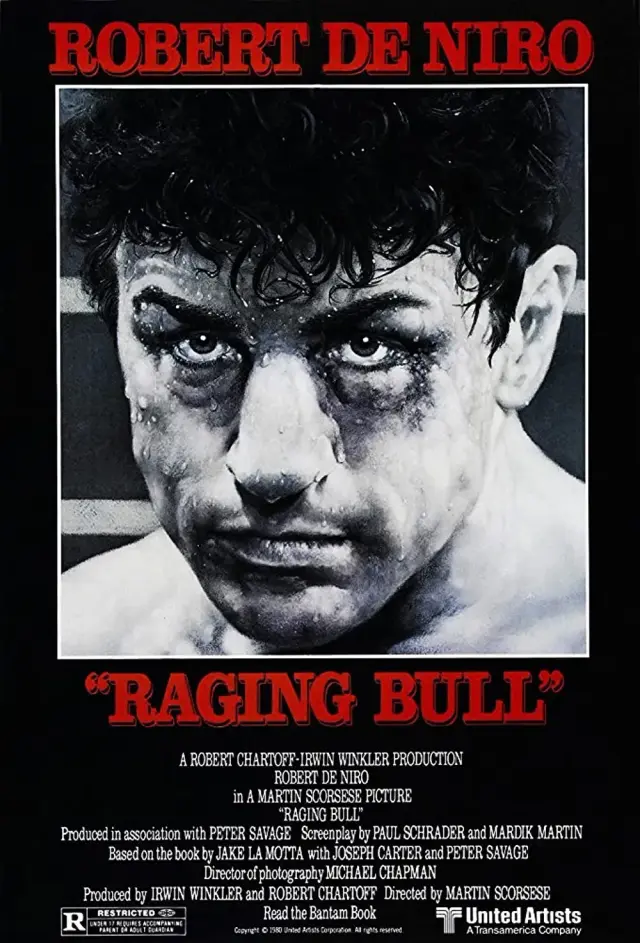 فیلم گاو خشمگین (Raging Bull) پوستر