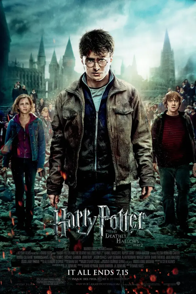 فیلم هری پاتر و یادگاران مرگ بخش دوم (Harry Potter and the Deathly Hallows: Part 2) پوستر