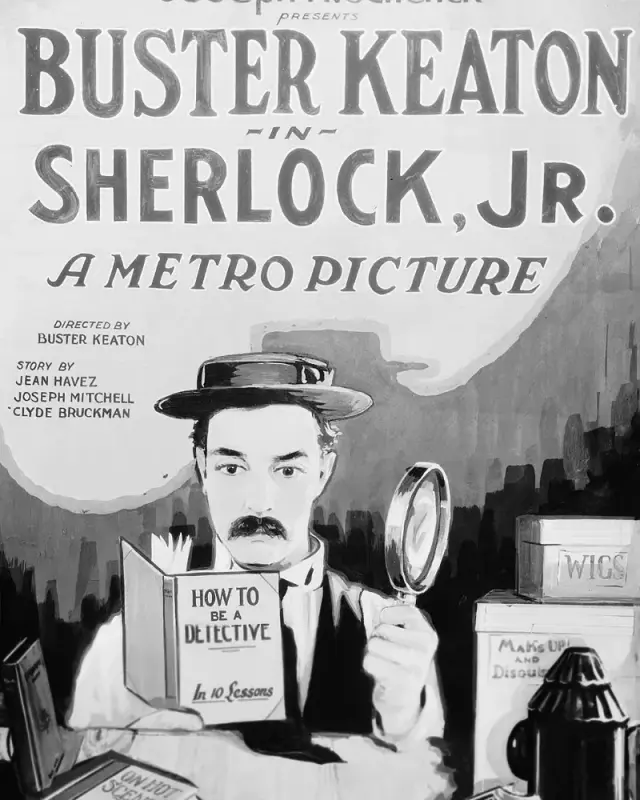 فیلم شرلوک جونیور (Sherlock Jr.) پوستر