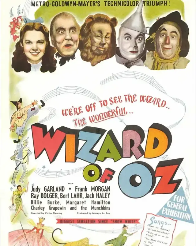 فیلم جادوگر شهر از (The Wizard of Oz) پوستر
