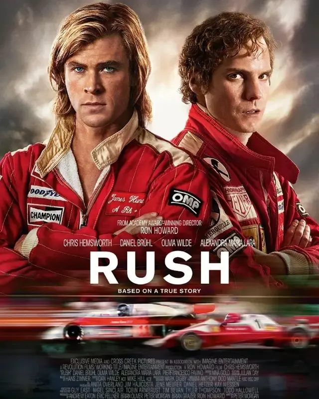 فیلم شتاب (Rush) پوستر