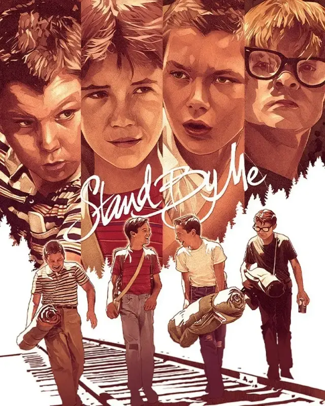 فیلم کنار من بمان (Stand by Me) پوستر