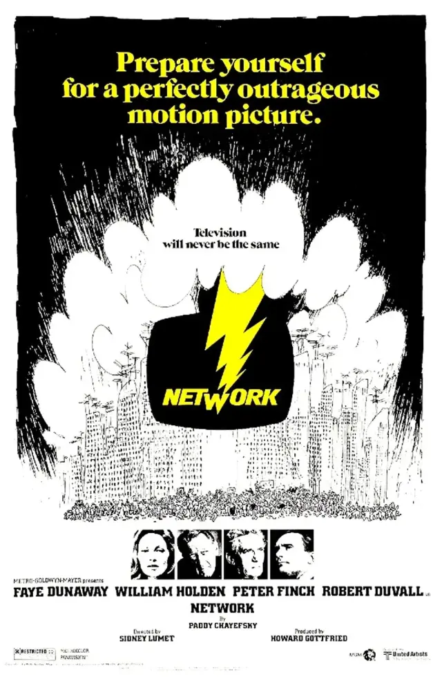 فیلم شبکه (Network) پوستر