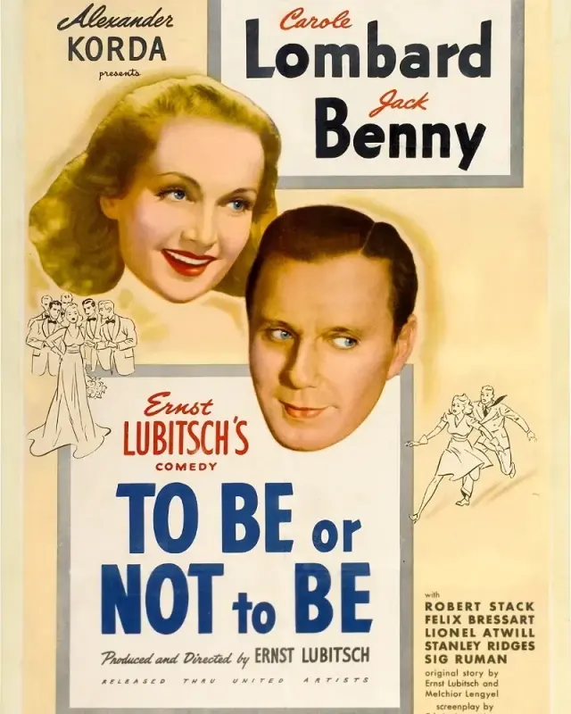 فیلم بودن یا نبودن (To Be or Not to Be) پوستر